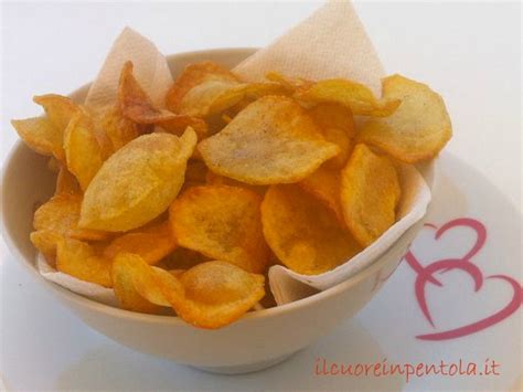 Chips Di Patate Ricette Di Cucina Il Cuore In Pentola
