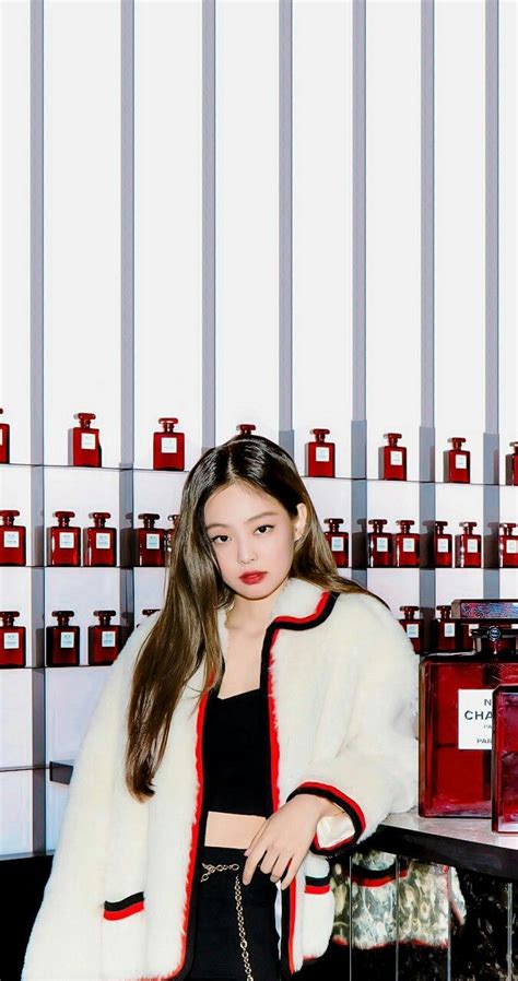 Lisa (blackpink), cat girl, asian. BlackPink Jennie Red Wallpaper Lockscreen HD Fondo de ...