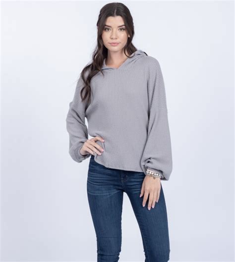 Livanna offers a wide variety of beautiful and high quality kids apparels, womens apparels and much more! Waffle Knit Hoodie | Knit hoodie