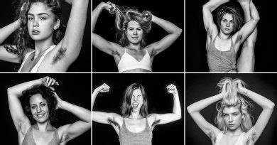 Women Who Do Not Shave Armpits Are Featured In A Stunning Photo Series Family Life Goals
