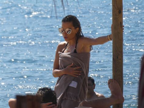 Sylvie Meis In Bikini On The Beach In Mykonos 07 09 2018 Hawtcelebs