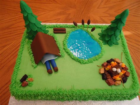 Check spelling or type a new query. Camping theme cake | cake ideas | Pinterest