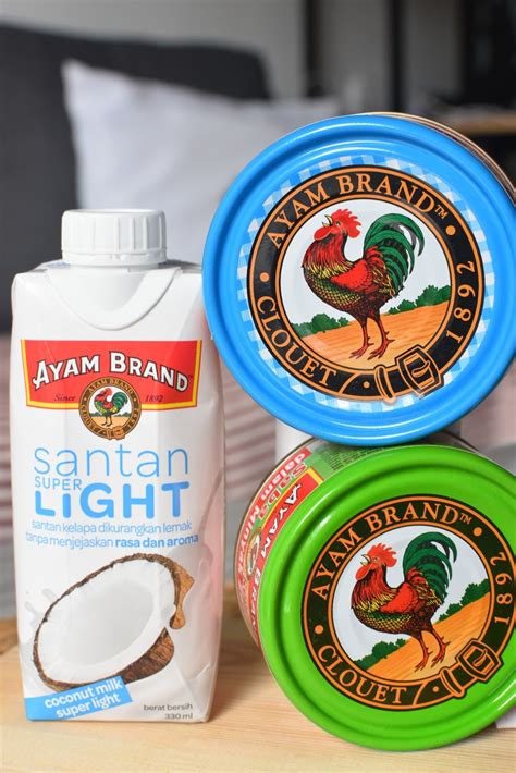 Jadi, kalau resep meminta kita menggunakan setengah butir kelapa, maka santan instan yang digunakan adalah 50 ml. Ayam Brand™ Launches Coconut Milk Super Light, Now with 75 ...