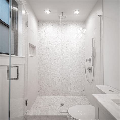Bright White Marble Bathroom Is Elegant And Timeless But It Is Also