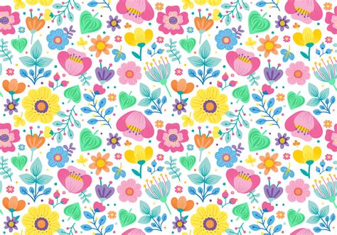 Cute Seamless Ditsy Floral Pattern 161977 Vector Art At Vecteezy