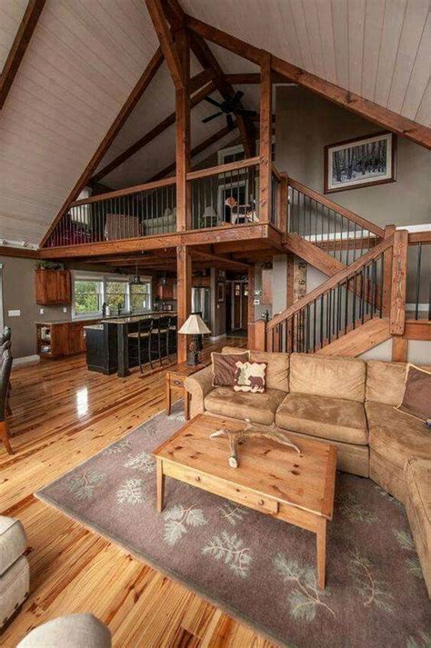 30 Classy And Rustic Interior Design Ideas For Home Barn Style House