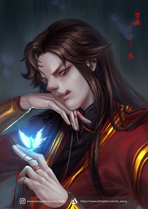 nickson wong 2021 05 heaven official s blessing 天官赐福 fan art illustration