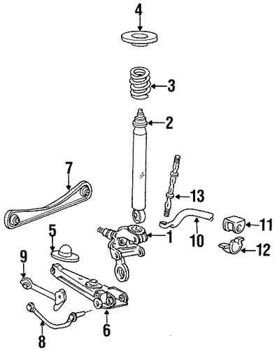 Exploring The Rear Suspension Of The 2013 Ford Taurus A Visual Diagram