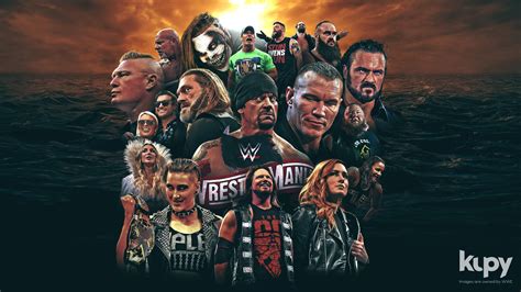 Wwe Wrestlemania Wallpapers On Wallpaperdog