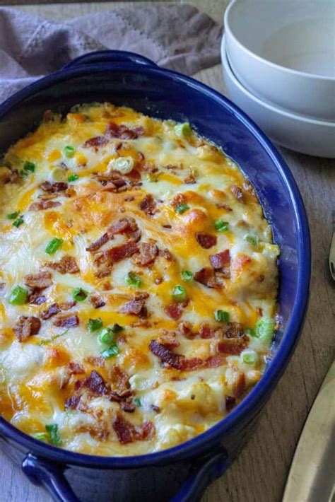 Loaded Cauliflower Casserole Recipe Food Network