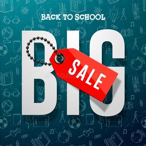 Back To School Sale Banner Vector Design For Store Discount Promotion