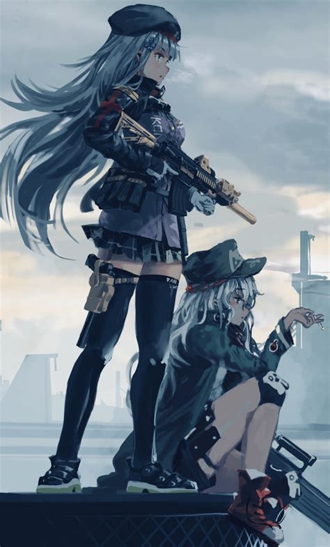 1280x2120 G11 And Hk416 Girls Frontline Iphone 6 Plus