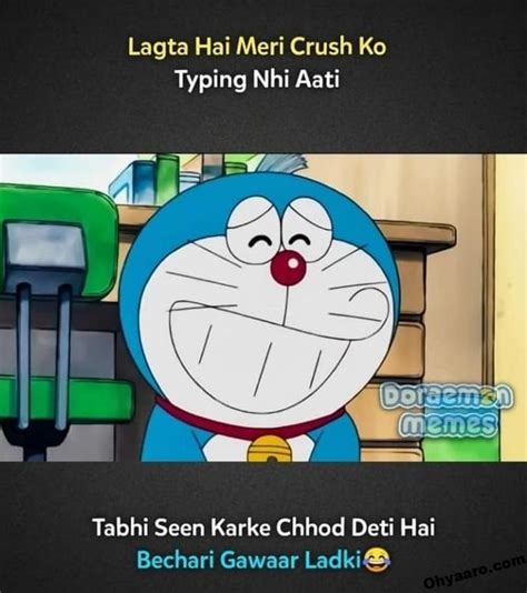 Doraemon Meme Crush Funny Memes Oh Yaaro
