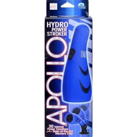 Apollo Hydro Power Stroker Masturbator Blue Sex Toys At Adult Empire