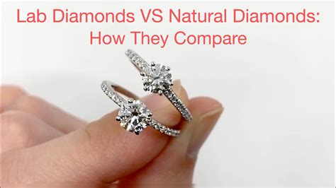 Lab Diamonds Vs Natural Diamonds How They Compare Youtube
