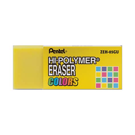 Buy Pentel Hi Polymer Small Eraser Yellow