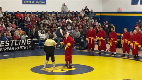 Iowa State Cyclones vs Purdue Boilermakers wrestling dual entrance and