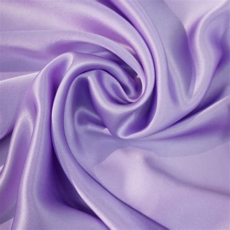 Silk Satin Lavender Gala Fabrics