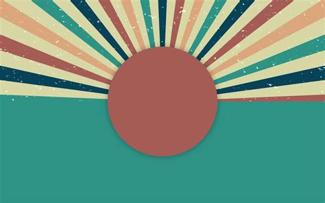 Vintage Sun Retro Background With Grunge Texture 14401767 Vector Art At