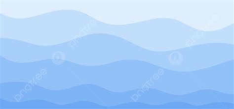 Cute Blue Pastel Waves Art Illustration Background Blue Waves Pastel
