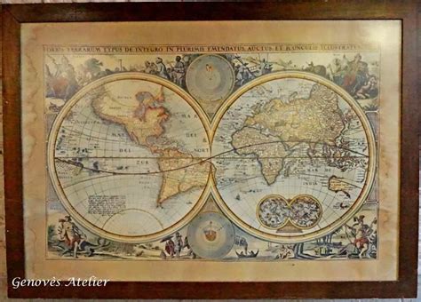 The mappae mundi interpreted the world in spiritual as well as geographical terms, and included biblical illustrations as well as portrayals of classical learning and legend. Antiguo mapa mundi Nicolaes Visscher | Mapas, Mapamundi ...