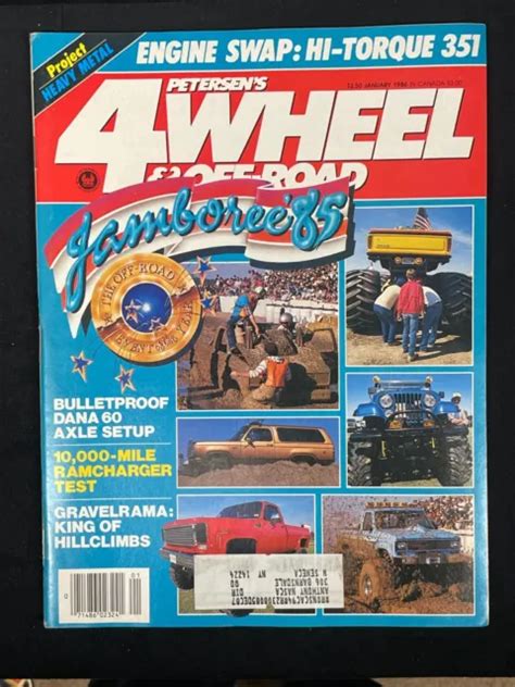 Vintage 4 Wheel And Off Road Four Wheeler 4x4 January 1994 Magazine 15