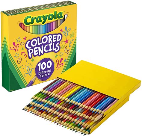 22 Sets De Lápices De Colores Para Crear Materiales De Arte Tradicional