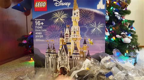 Lego Set 71040 Disney Castle Unboxing Youtube