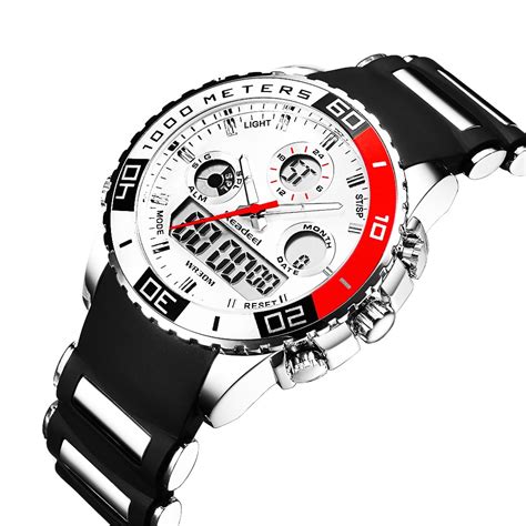 Sports Army Military Wrist Watch Mens Fashion Up