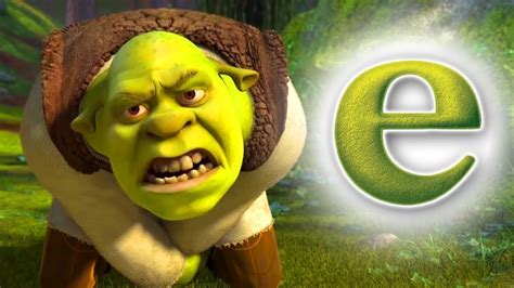 Shrek But Only When Anyone Says E Youtube