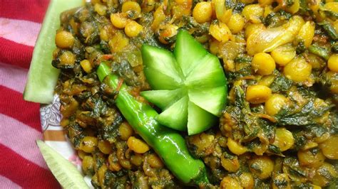 Unlike other lentils, chana dal is cooked until its just cooked through. Palak chana dal recipe in hindi english - YouTube