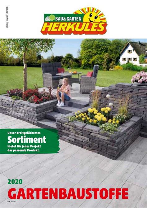 Um deine gartengeräte vor wind, wasser und. Angebote - HERKULES Bau&Garten-Markt