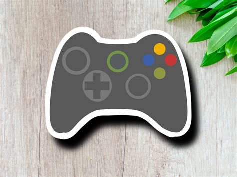 Video Game Controller Sticker Video Game Inspired Sticker Etsy