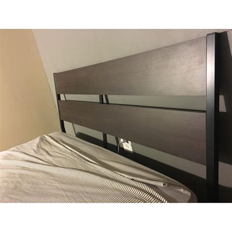 Ikea Trysil Queen Bed Frame W Luroy Slated Bed Base Aptdeco