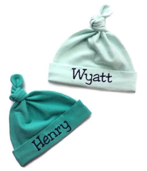 Personalized Baby Hat Embroidered Baby Hat Baby Name Hat Etsy