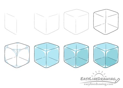 How To Draw An Ice Cube Step By Step Jessica Melo Professional