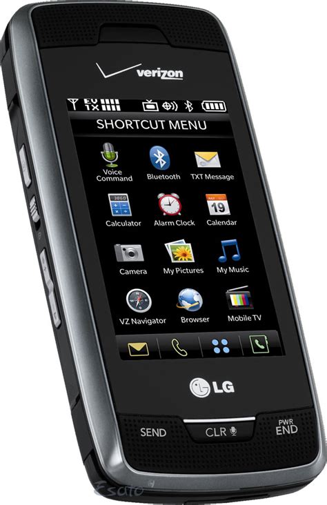 Lg Supplies Two Touch Screen Phones To Verizon Wireless Esato Archive