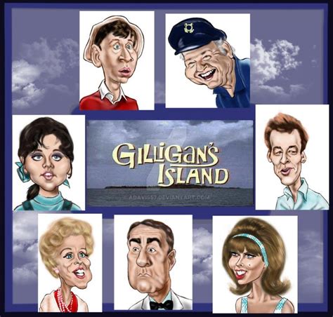 Gilligans Island Gallery By Adavis57 On Deviantart Funny Caricatures