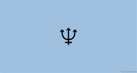 Neptune Emoji High Definition Big Picture And Unicode Information