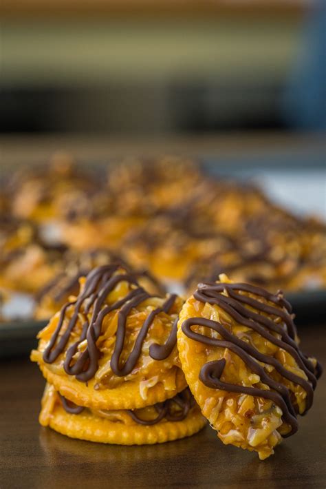 No Bake Copycat Samoa Girl Scout Cookies Live Play Eat