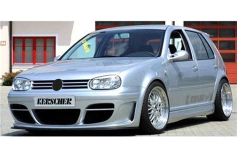 Kerscher Front Bumper Sport Edition Rs4 Fits Volkswagen Golf Mk4 Bk