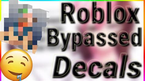 Bypassed Decals Roblox 🌈roblox Bypassed T Shirts Youtube