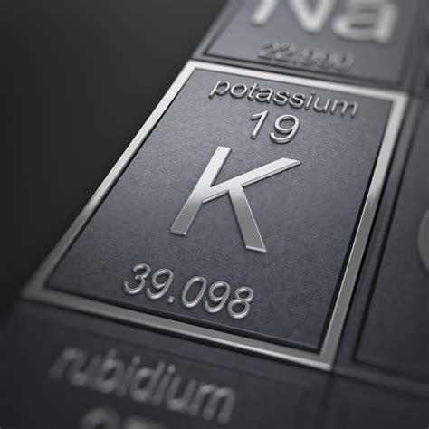 Potassium Periodic Table Of The Elements Facts