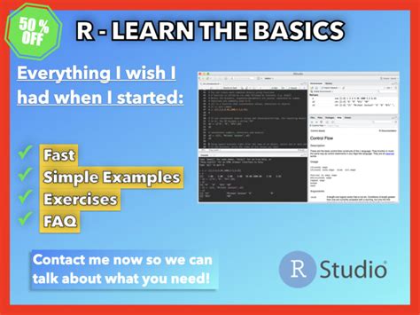 Provide You With A Written Lesson On The Basics Of R Programming By