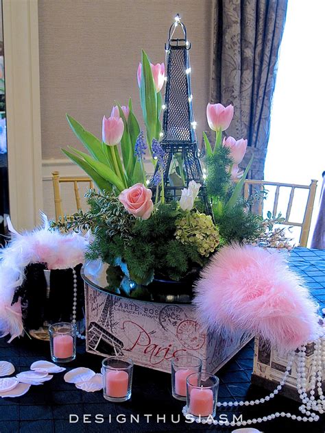 Get decoration paris delivered to your door. April in Paris Centerpieces for a Spring Party | Paris ...