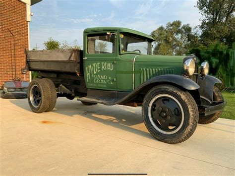 1930 Ford Aa Dump Truck Vintage Very Original Vintage Trucks For Sale
