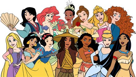 Disney Princess Lineup 2022 By Britishchick09 On Deviantart