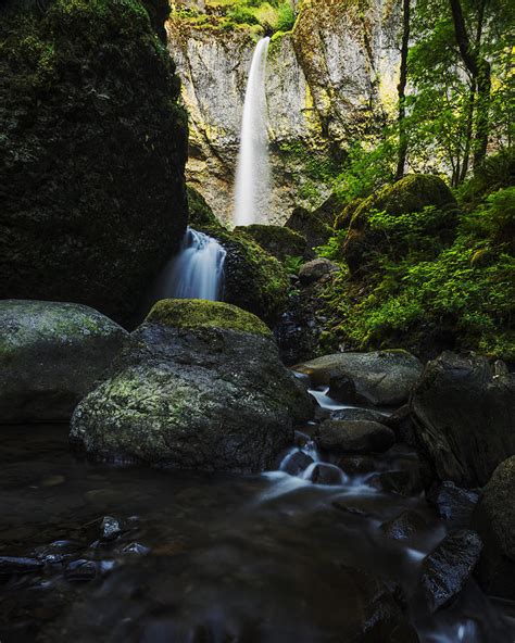 Elowah Falls Oregon Photograph By Vishwanath Bhat Fine Art America