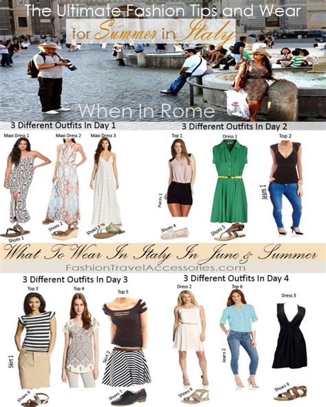 What To Wear In Italy In June July August And Summer Italy Outfits