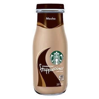 Starbucks Frappuccino Mocha Chilled Coffee Drink 281ml 6 Btls